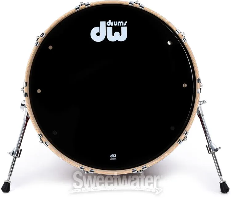  DW Collector's Series FinishPly 4-piece Shell Pack - Ruby Glass