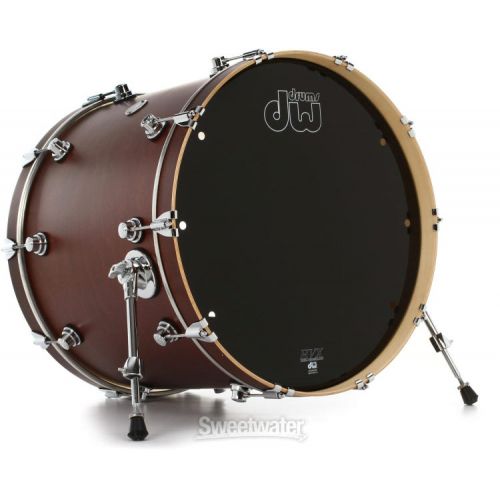  DW Performance Series 5-piece Shell Pack with 22 inch Bass Drum - Tobacco Satin Oil