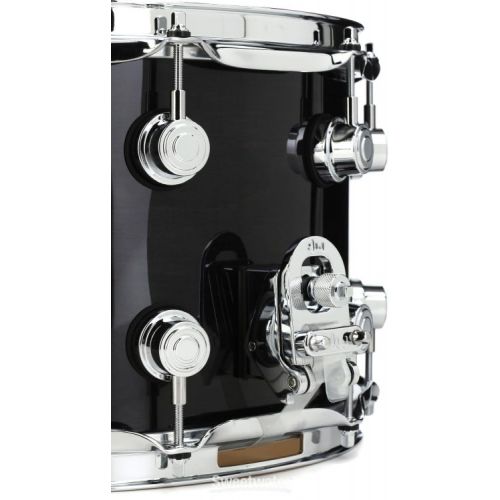  DW Performance Series Snare Drum - 8 x 14-inch - Ebony Stain Lacquer