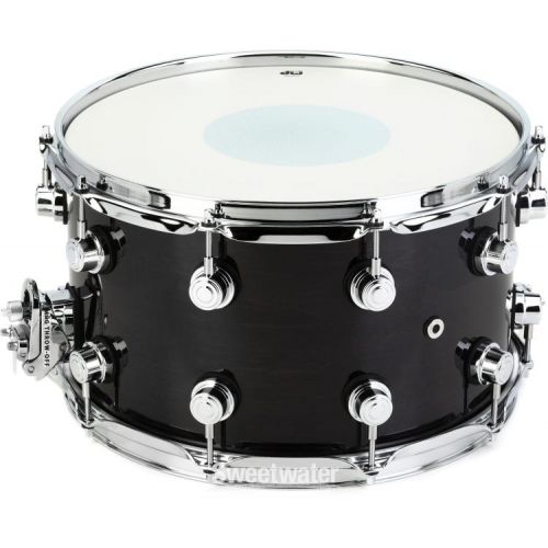  DW Performance Series Snare Drum - 8 x 14-inch - Ebony Stain Lacquer