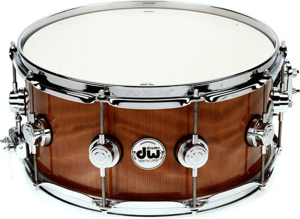  DW Collector's Series Exotic Snare Drum - 6.5 x 14-inch - Redwood Stump