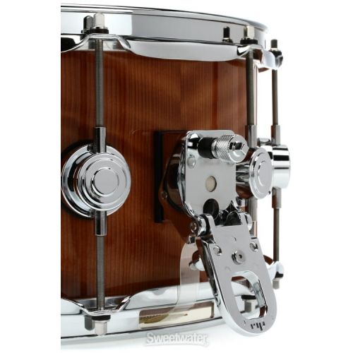  DW Collector's Series Exotic Snare Drum - 6.5 x 14-inch - Redwood Stump