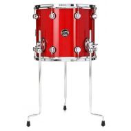 DW Performance Series Floor Tom - 12 x 14 inch - Candy Apple Lacquer