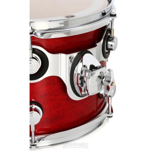  DW Performance Series Mounted Tom - 8 x 12 inch - Cherry Stain Lacquer