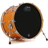 DW Performance Series Bass Drum - 14 x 22 inch - Gold Sparkle FinishPly
