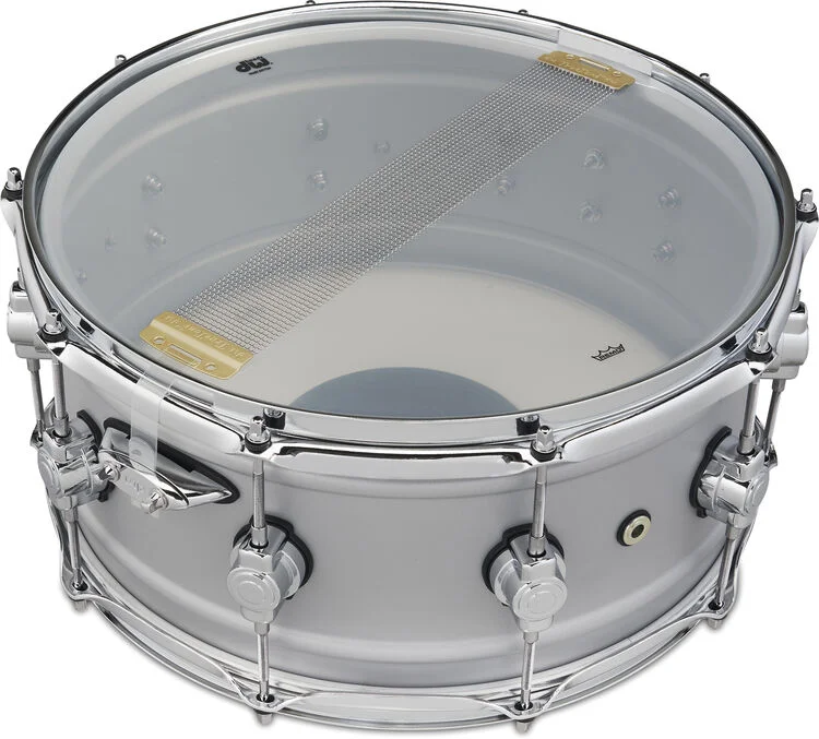  DW Design Series Aluminum Snare Drum - 6.5 x 14-inch - Matte