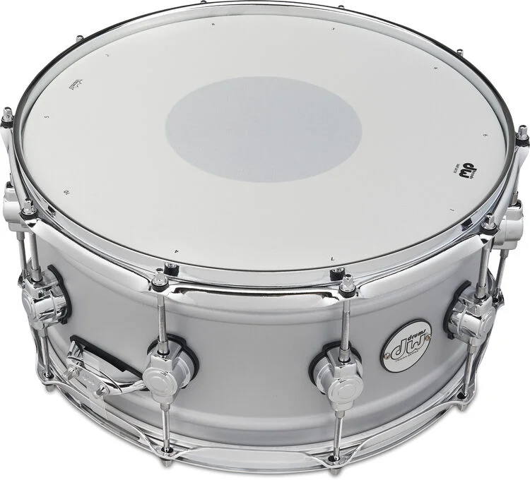  DW Design Series Aluminum Snare Drum - 6.5 x 14-inch - Matte