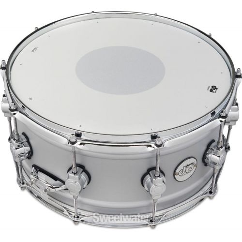  DW Design Series Aluminum Snare Drum - 6.5 x 14-inch - Matte