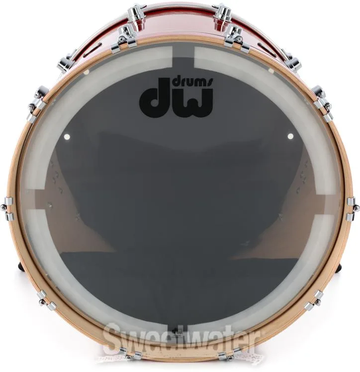  DW Performance Series Bass Drum - 18 x 22-inch - Tangerine Marine