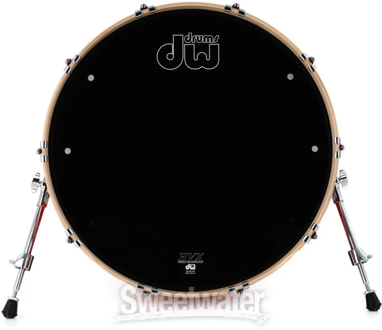  DW Performance Series Bass Drum - 18 x 22-inch - Tangerine Marine