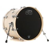 DW Performance Series Bass Drum - 14 x 18 inch - Natural Satin Oil - Sweetwater Exclusive