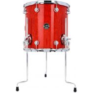 DW Performance Series Floor Tom - 14 x 14 inch - Tangerine Marine