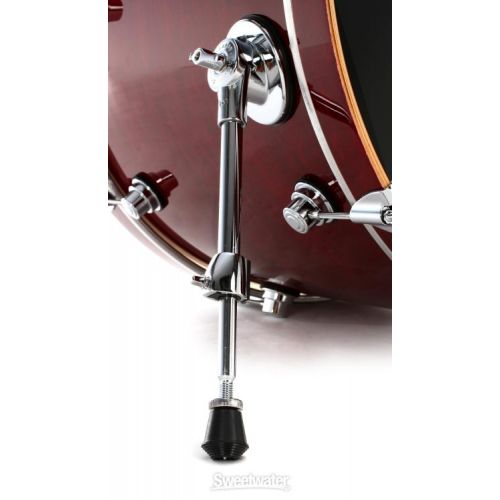  DW Performance Series Bass Drum - 18 x 24 inch - Cherry Stain Lacquer