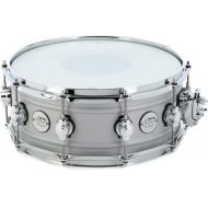 DW Design Series Aluminum Snare Drum - 5.5 x 14-inch - Matte