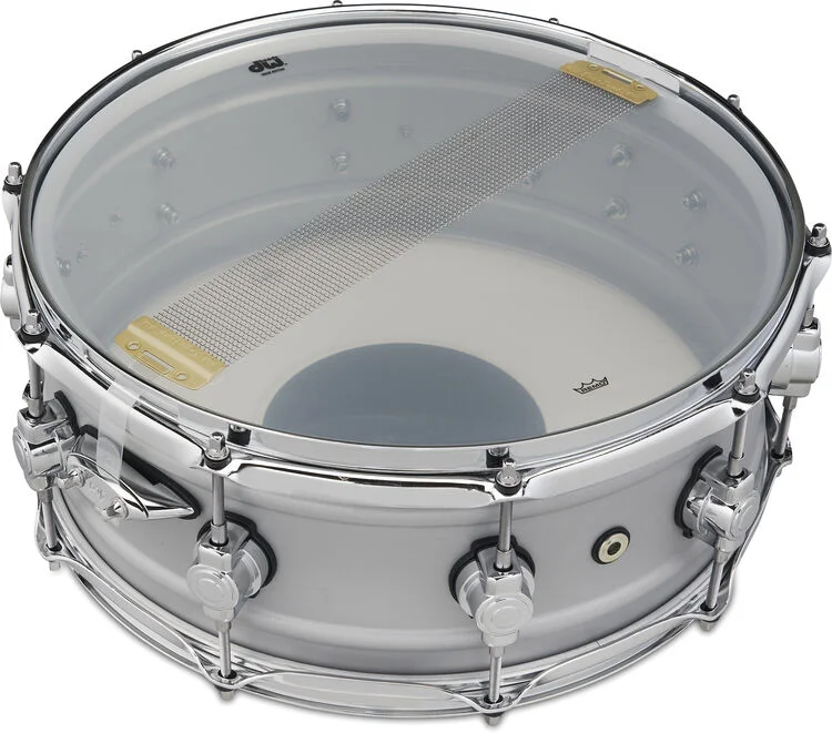  DW Design Series Aluminum Snare Drum - 5.5 x 14-inch - Matte