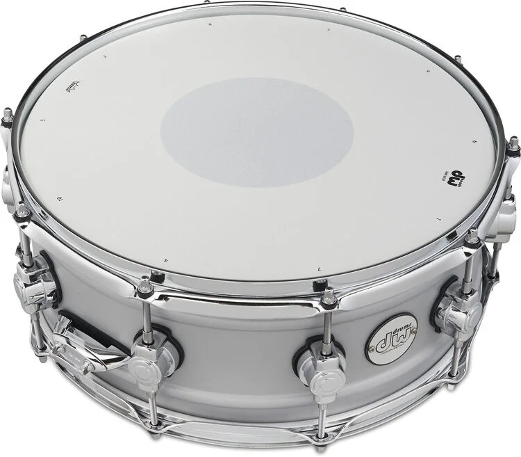  DW Design Series Aluminum Snare Drum - 5.5 x 14-inch - Matte