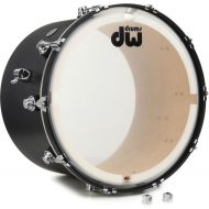 DW Collector's Series Gong Drum - 16 inches x 23 inches, Matte Black