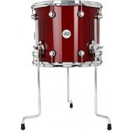 DW Design Series Floor Tom - 12 x 14 inch - Cherry Stain