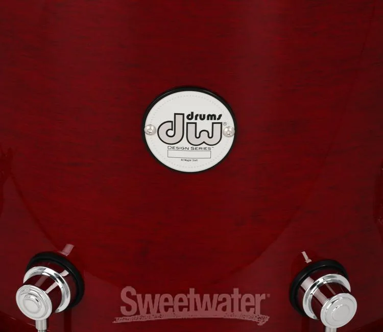  DW Design Series Floor Tom - 12 x 14 inch - Cherry Stain