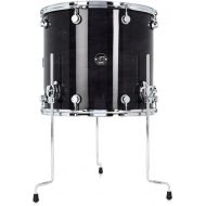 DW Performance Series Floor Tom - 16 x 18 inch - Ebony Stain Lacquer