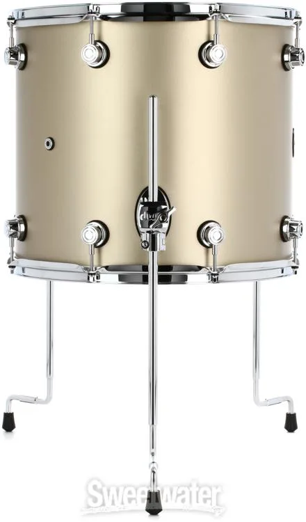  DW Performance Series Floor Tom - 14 x 16 inch - Gold Mist