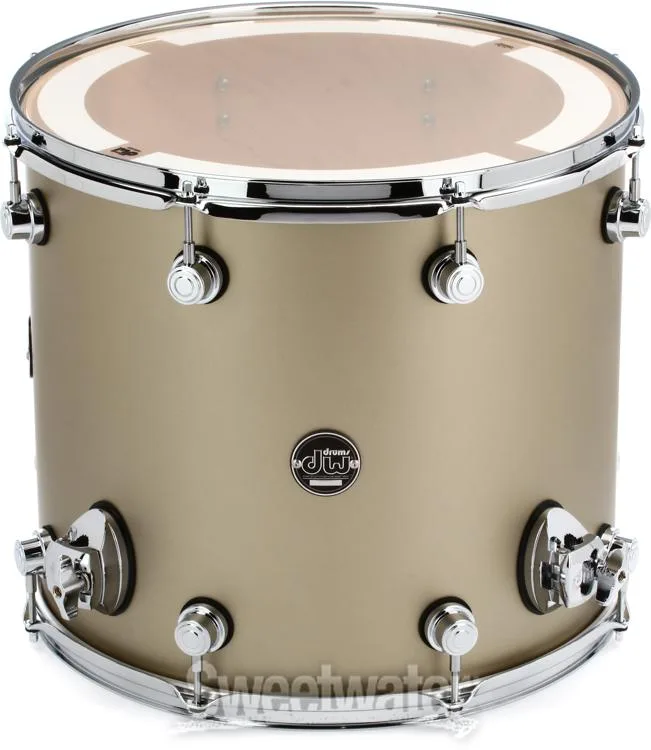  DW Performance Series Floor Tom - 14 x 16 inch - Gold Mist