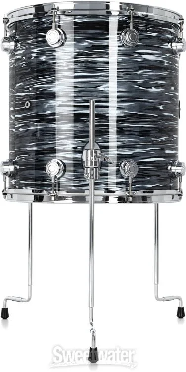  DW Collector's Series FinishPly Shell Pack - 4-piece - Black Oyster