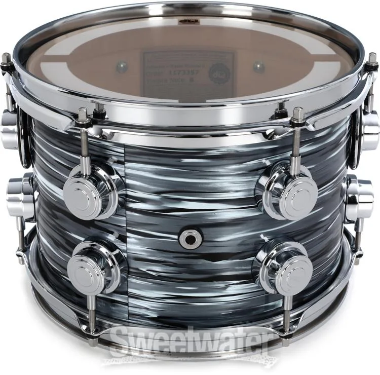  DW Collector's Series FinishPly Shell Pack - 4-piece - Black Oyster