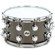 DW Collector's Series Brass 8 x 14-inch Snare Drum - Black Nickel