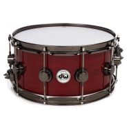 DW Collector's Series Purpleheart Wood Snare Drum - 6.5 x 14-inch - Natural