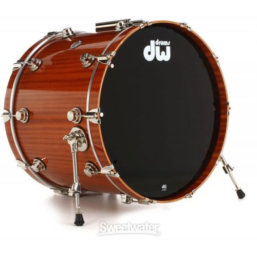  DW Collector's Series Cherry Mahogany 7-piece Shell Pack - Natural Lacquer Finish