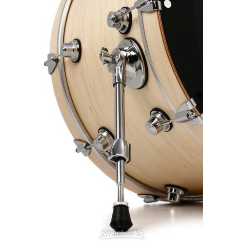  DW Performance Series Bass Drum - 14 x 22 inch - Natural Satin Oil