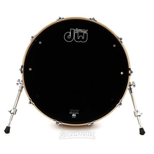  DW Performance Series Bass Drum - 14 x 22 inch - Natural Satin Oil