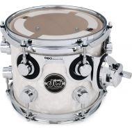 DW Performance Series Mounted Tom - 7 x 8 inch - White Marine FinishPly