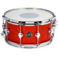 DW Performance Series Snare Drum - 6.5 x 14-inch - Tangerine Marine
