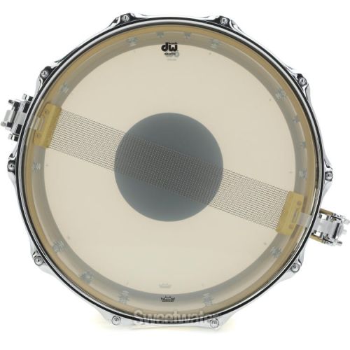  DW Performance Series Brass Snare Drum - 8 x 14-inch - Brushed