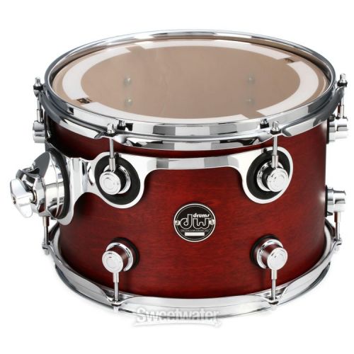  DW Performance Series Mounted Tom - 8 x 12 inch - Tobacco Stain