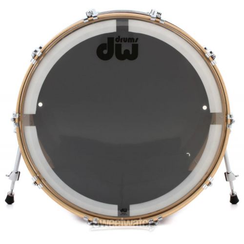  DW Performance Series Bass Drum - 14 x 24 inch - Tobacco Satin Oil Demo