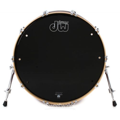  DW Performance Series Bass Drum - 14 x 24 inch - Tobacco Satin Oil Demo