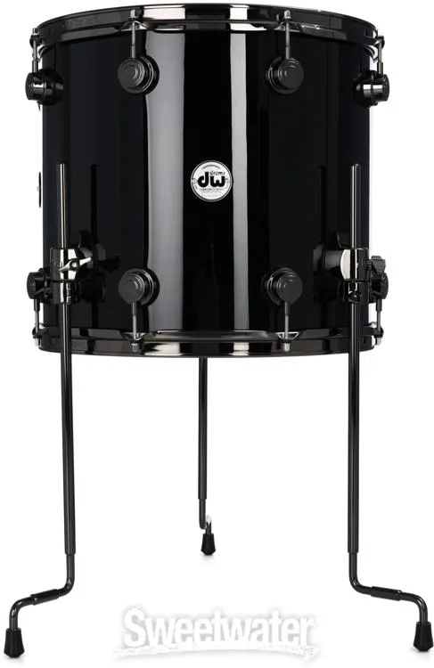  DW Collector's Series 5-piece Shell Pack - Gloss Black FinishPly Demo