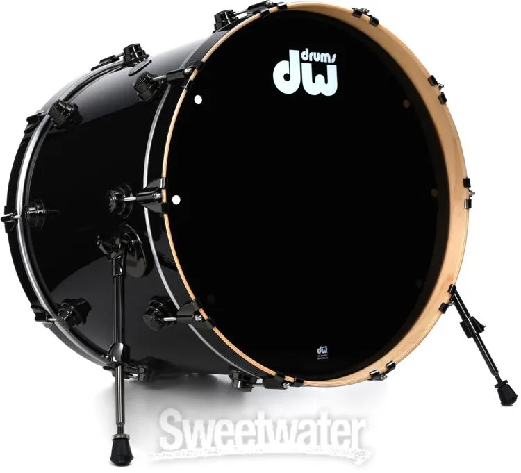  DW Collector's Series 5-piece Shell Pack - Gloss Black FinishPly Demo