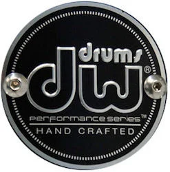  DW Performance Series Bass Drum - 18 x 24 inch - Pewter Sparkle FinishPly