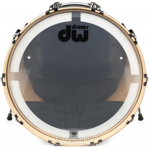  DW Collector's Series Maple Bass Drum - 18 x 22-inch - Gloss Black