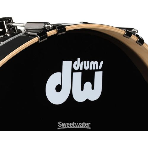  DW Collector's Series Maple Bass Drum - 18 x 22-inch - Gloss Black