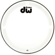 DW Coated/Clear Bass Drumhead - 22 inch Demo