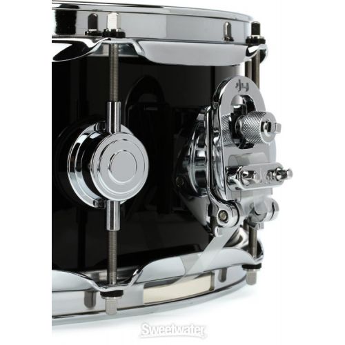  DW Collector's Series Snare Drum - 5 inch x 14 inch, Solid Black Lacquer