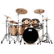 DW Collector's Series Pure Oak 5-piece Shell Pack - Natural Satin Oak