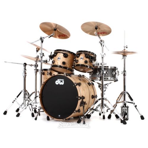  DW Collector's Series Pure Oak 5-piece Shell Pack - Natural Satin Oak