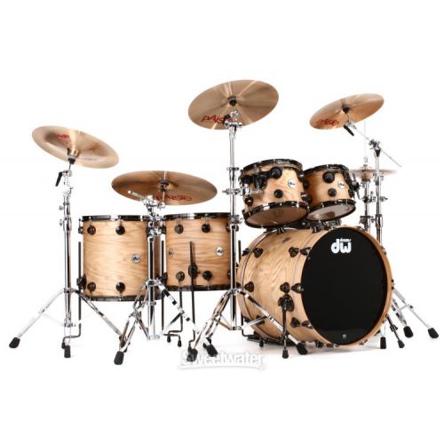  DW Collector's Series Pure Oak 5-piece Shell Pack - Natural Satin Oak