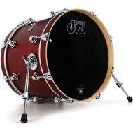 DW Performance Series Bass Drum - 14 x 18 inch - Tobacco Satin Oil